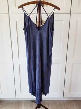 Lush Dress Sleeveless Navy Mini